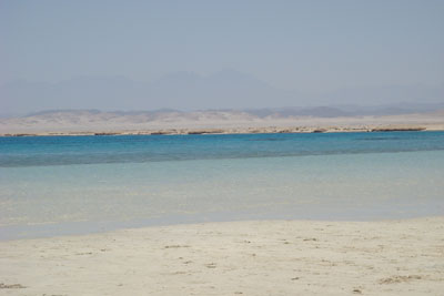La baia di Lahami, nel Mar Rosso